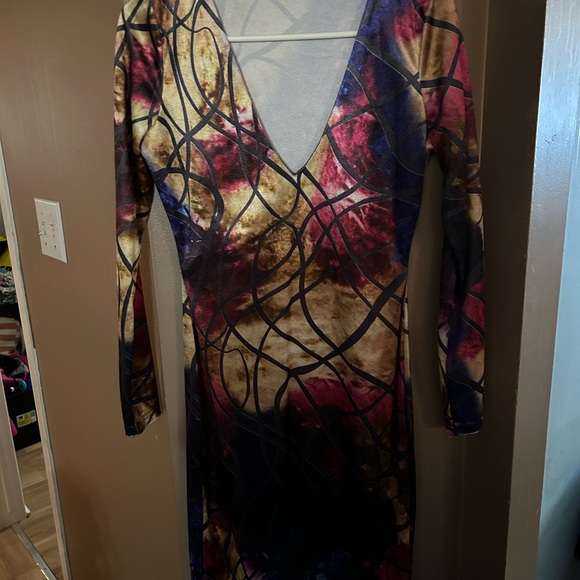 Velvet party dresses - Picture 6 of 7